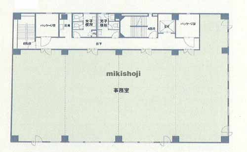 朝日生命福岡第二ビル 平面1