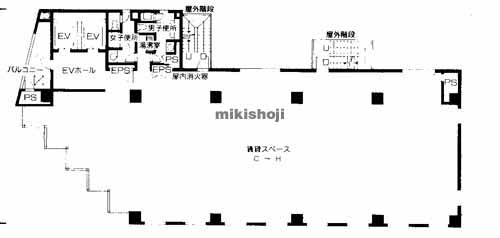東宝福岡ビル 平面1