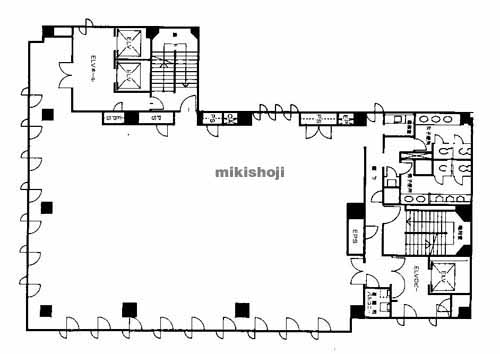 博多プレステージ本館 平面1