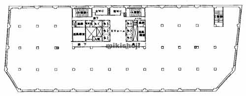 天神ビル本館 平面1