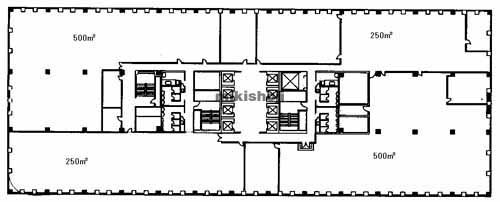 電気ビル本館 平面1