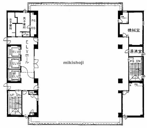 大手門パインビル 平面1