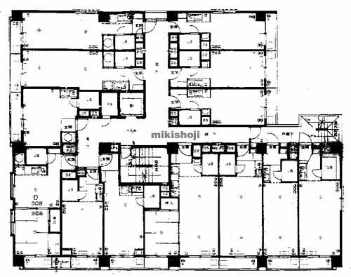 トーカン博多第５ビル 平面1