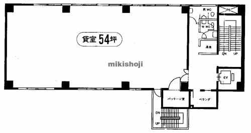 フォーシーズ博多ビル 平面1
