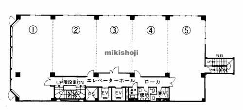 ユナイト博多ビル 平面1