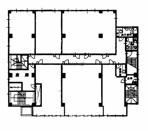 第５西田ビル 平面1