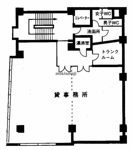 福岡パーキングビル 平面1