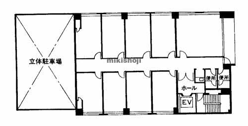 博多ハイテックビル 平面1