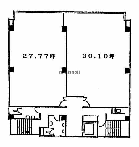 フクオカＺビル 平面1