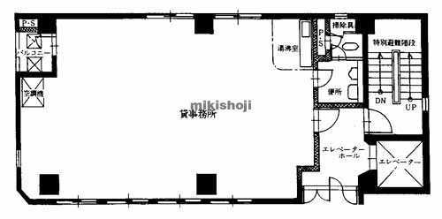 アースコート博多駅前ＢＬＤＧ． 平面1