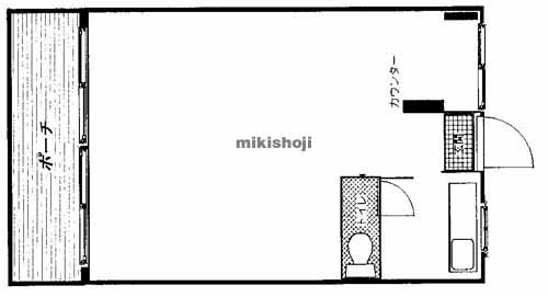 深見興産冷泉ビル 平面1