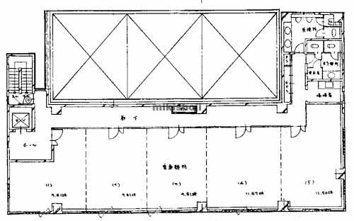 藤田ビル 平面1