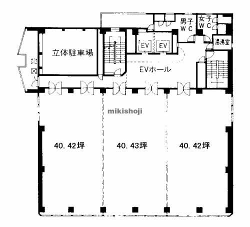 九州ビル 平面1