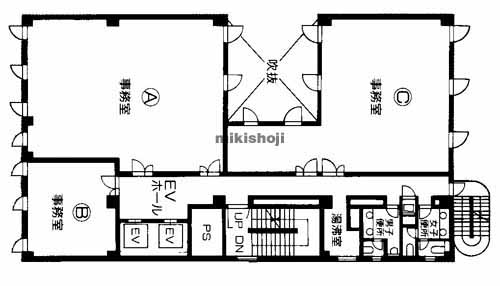 博多駅南Ｍ・Ｔビル 平面1