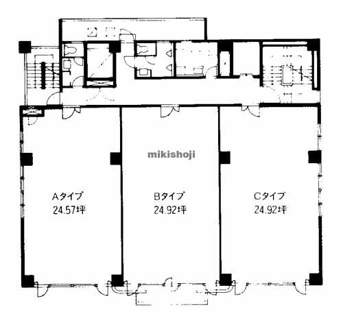 博多堀池ビル 平面1