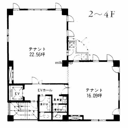 ウィング平松屋 平面1