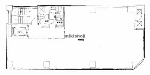 初瀬屋福岡ビル 平面1