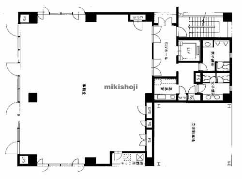 アスティア博多ビル 平面1