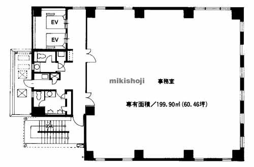 アルデプロ博多第一ビル 平面1