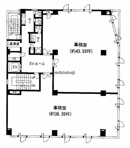 ＴＯＳＴＥＭＢＵＩＬＤ 平面1