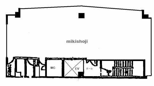 北天神ビル 平面1