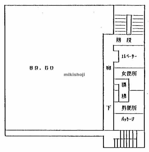 福酒ビル 平面1