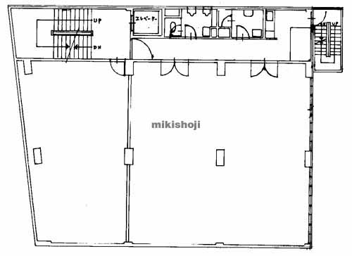 上野ビル 平面1
