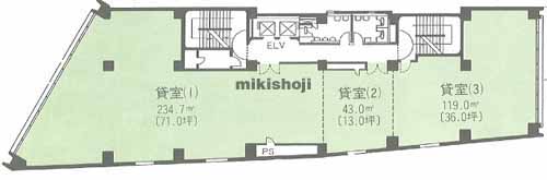 大戸ビル 平面1