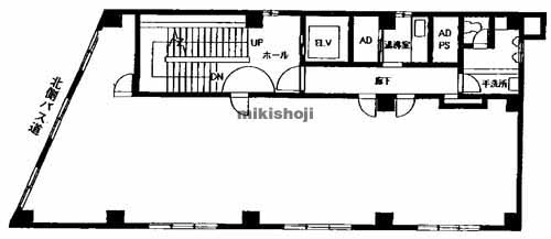 宝来ビル 平面1