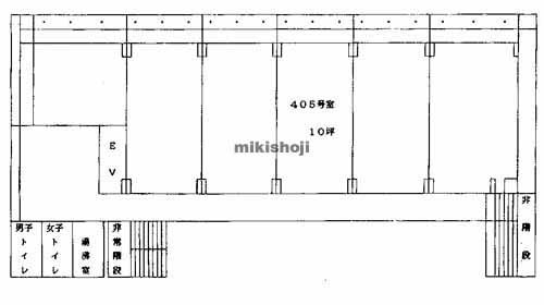 第一西部ビル 平面1
