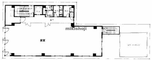 ＨＴＣリベルテ大手門ビル 平面1