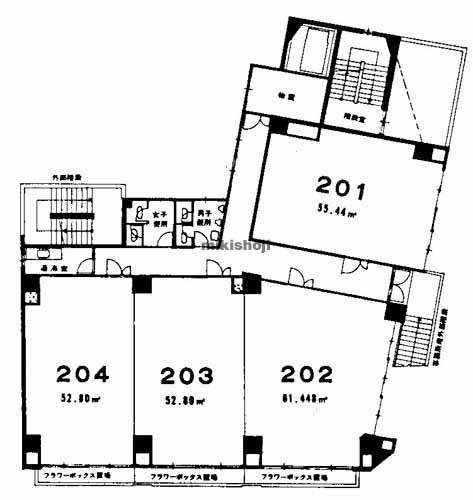 四十川ビル 平面1