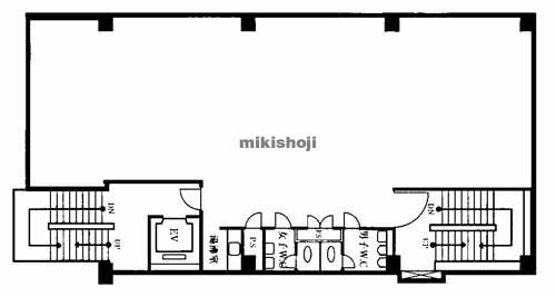 ベスト赤坂門ビル 平面1