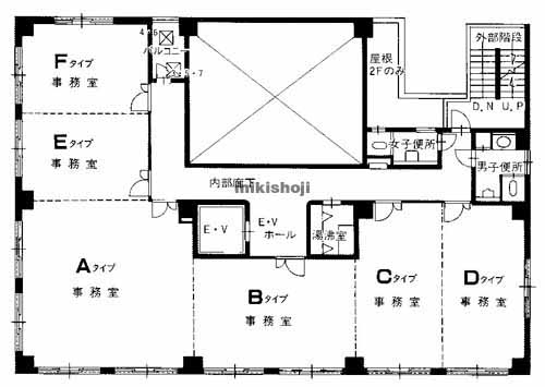 ソロン赤坂ビル 平面1