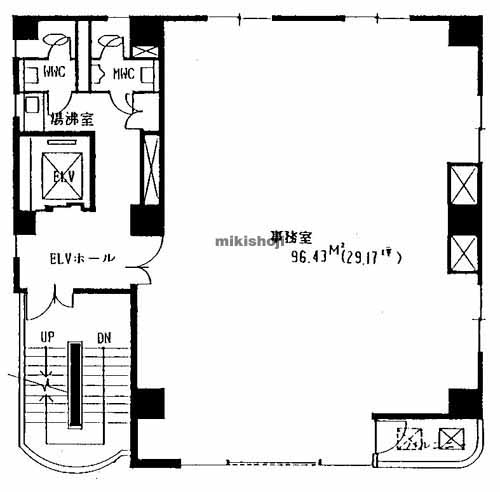三友平和台ビル 平面1