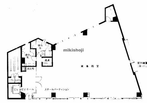薬院ヒルズビル 平面1