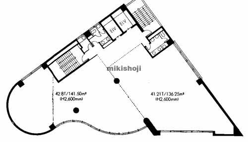 オフィスニューガイアＬＡＰＩＳ薬院 平面1