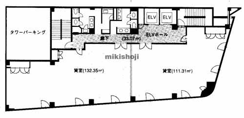 エナフィス薬院 平面1