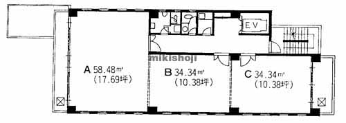 清水大名ビル 平面1