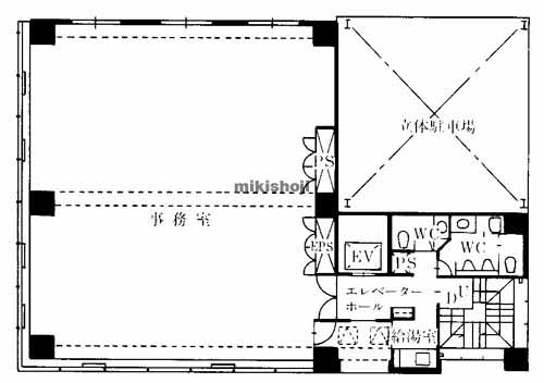 大名偕成ビル 平面1