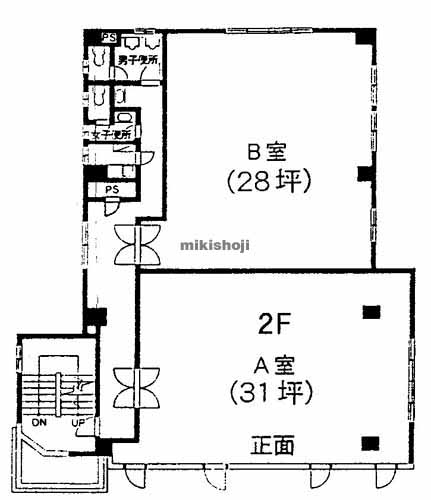 白金プラザビル 平面1