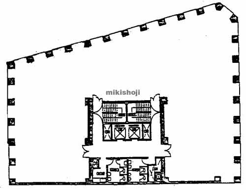 住友生命熊本ビル 平面1