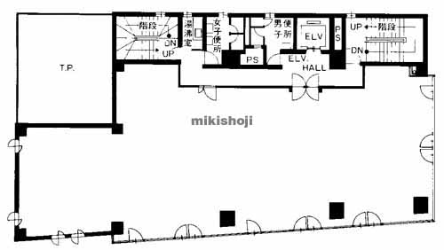 あいおいニッセイ同和損保熊本ビル 平面1