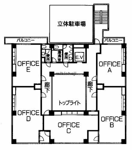 光健ボイスビル 平面1