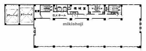 那覇第一生命ビルディング 平面1