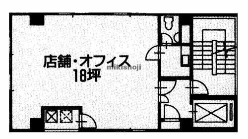 ステーション小倉ビル 平面1