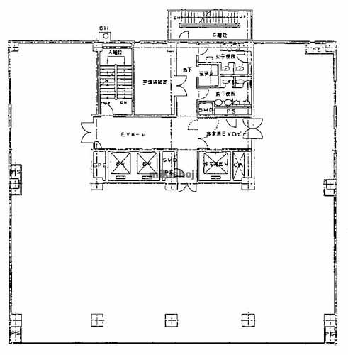 日本生命宮崎駅前ビル 平面1