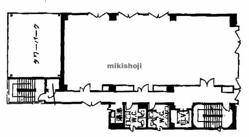 矢野興業第２ビル 平面1