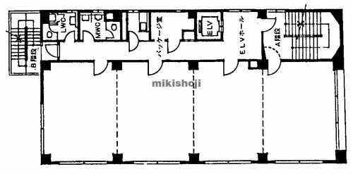ジブラルタ生命延岡ビル 平面1
