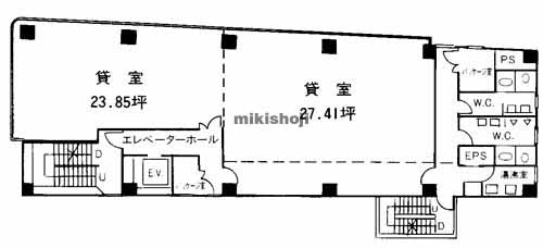 損保ジャパン都城ビル 平面1